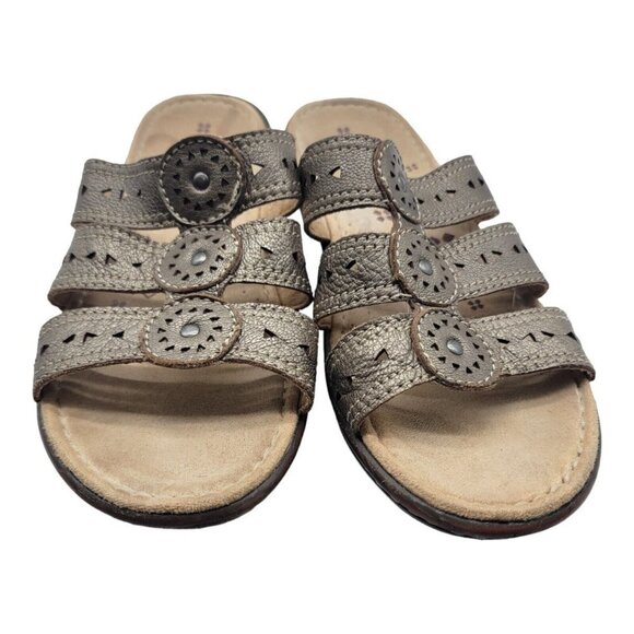 COPY - Naturalizer Janae N5 Comfort Sandal  Slip On Slide Straps Size 7M - Picture 2 of 8